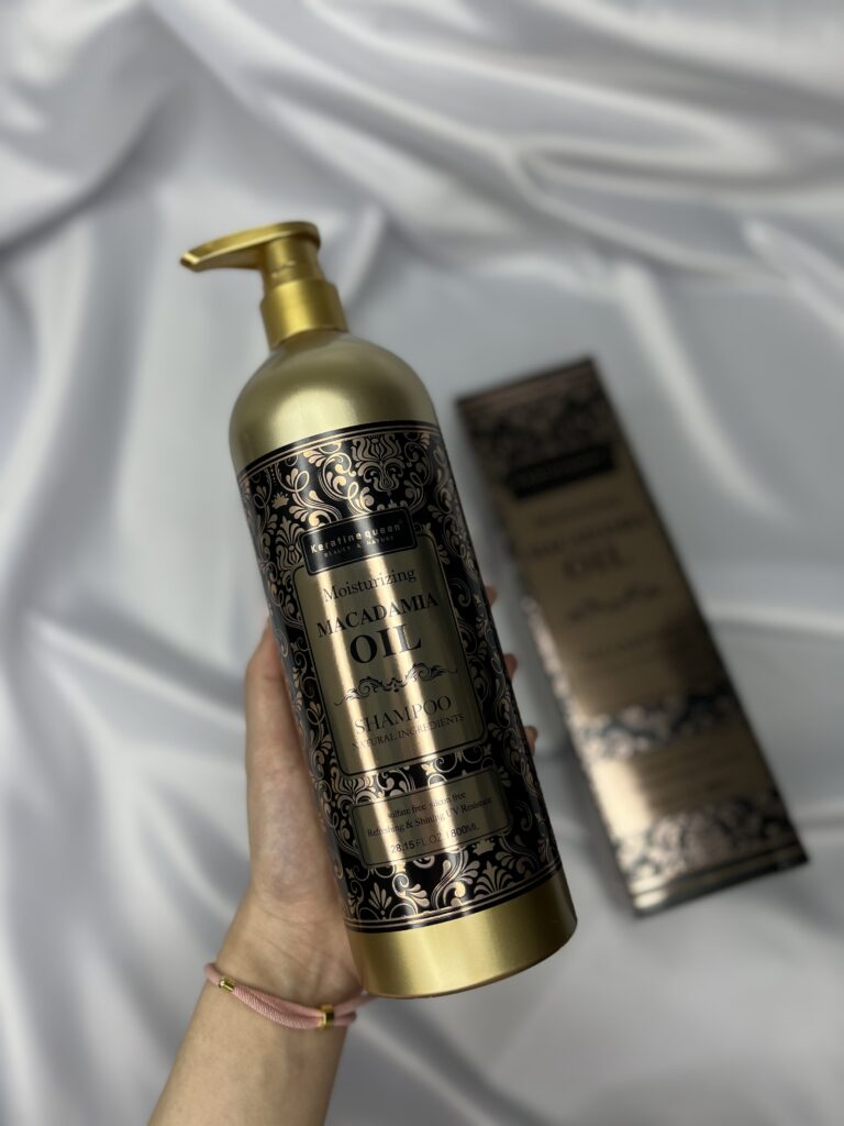 شامپو روغن ماکادمیا کراتین کوئین