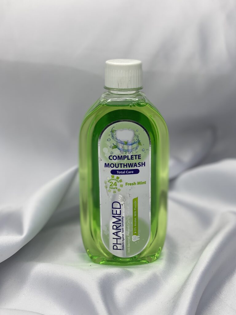دهان‌شویه کامل PHARMED مدل Fresh Mint