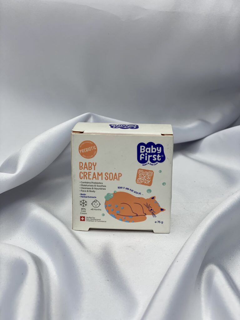 صابون کرم‌دار کودک بیبی فرست (Baby First)