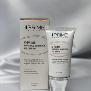 ژل ضدآفتاب شفاف پریم حاوی ویتامین C با SPF 50