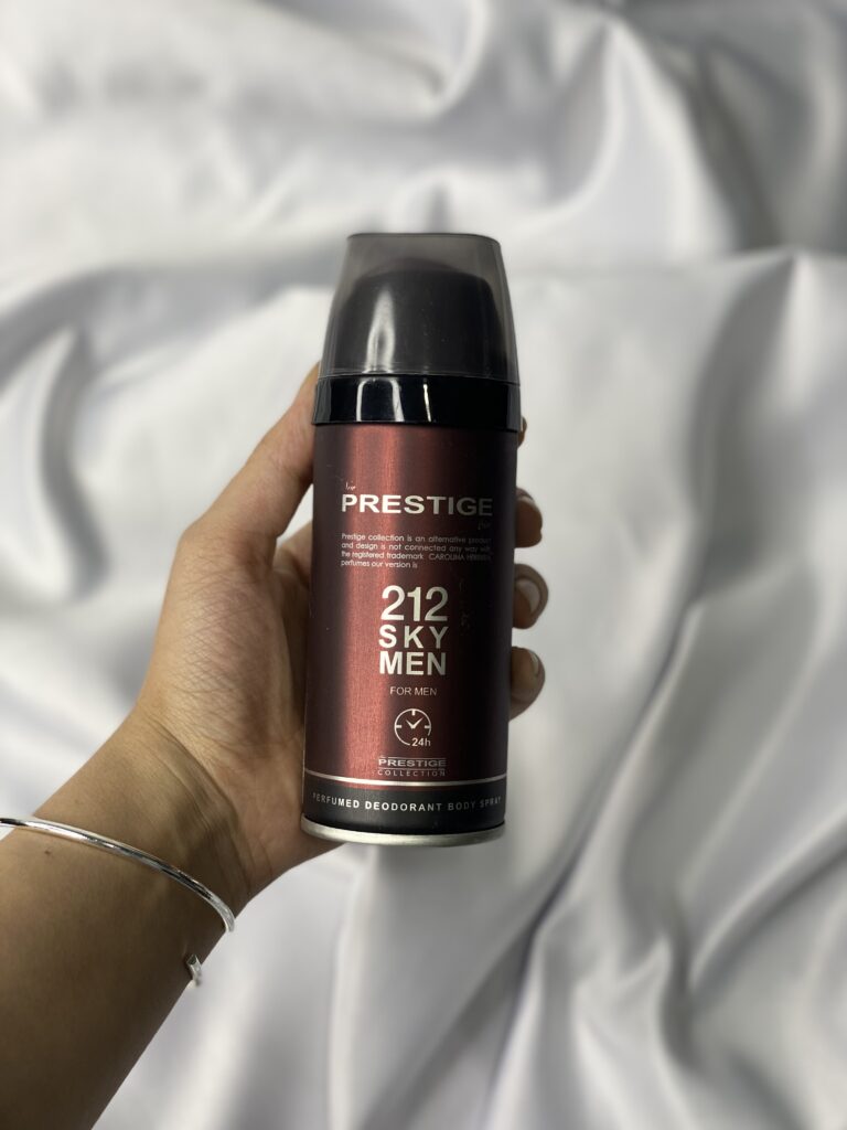 اسپری مردانه پرستیژ مدل 212 Sky Men