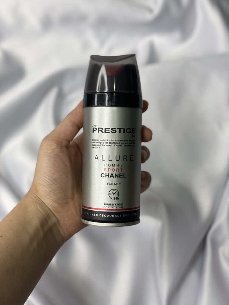 اسپری بدن مردانه پرستیژ مدل Allure Homme Sport Chanel