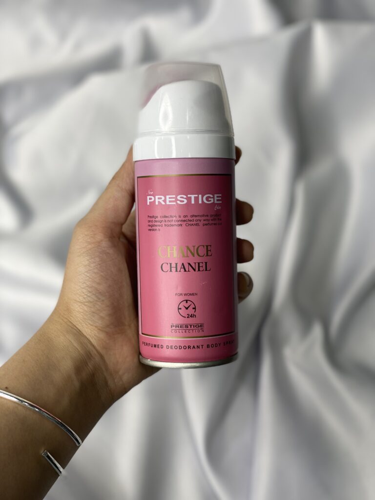 اسپری بدن زنانه پرستیژ مدل Chance Chanel